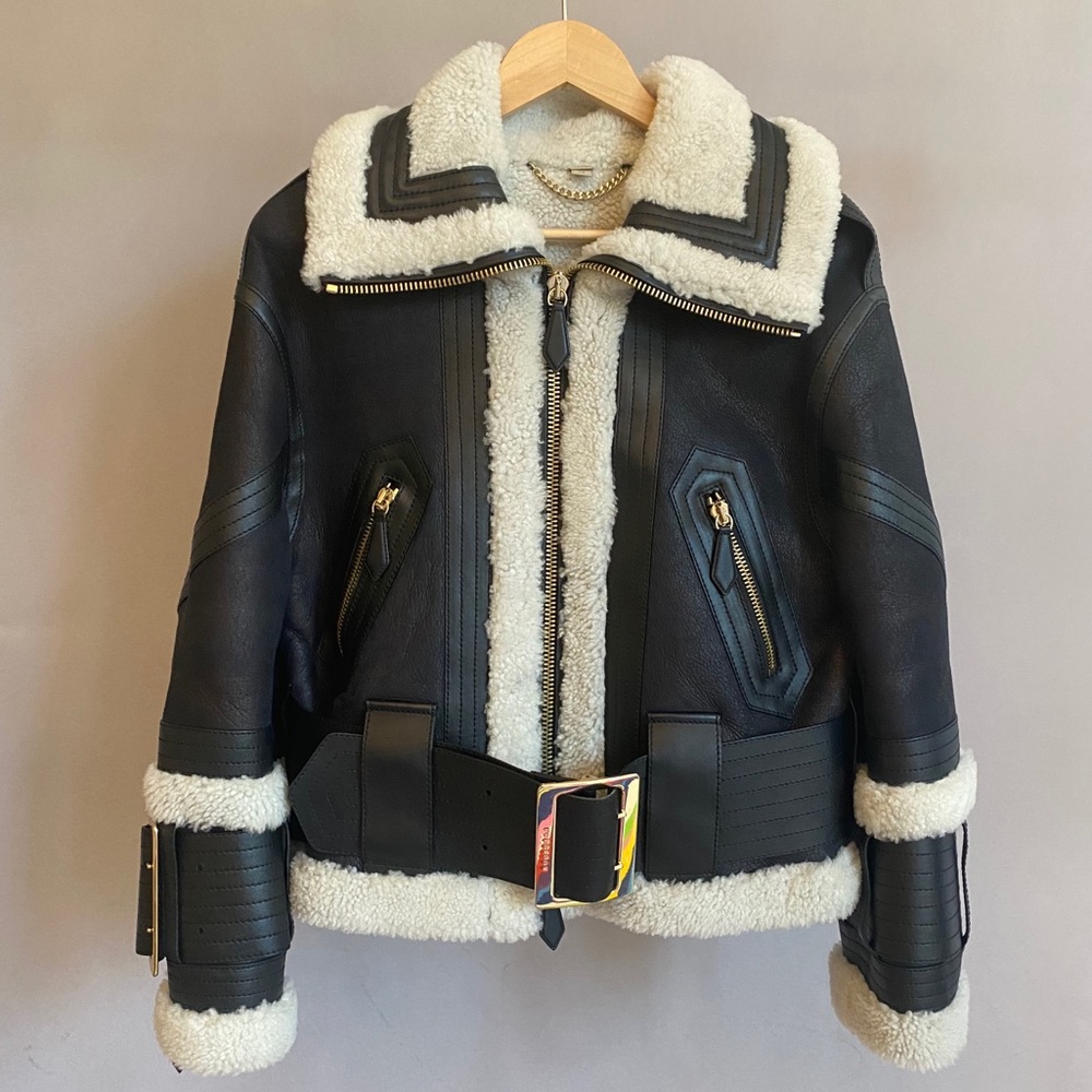Burberry Shearling Coat